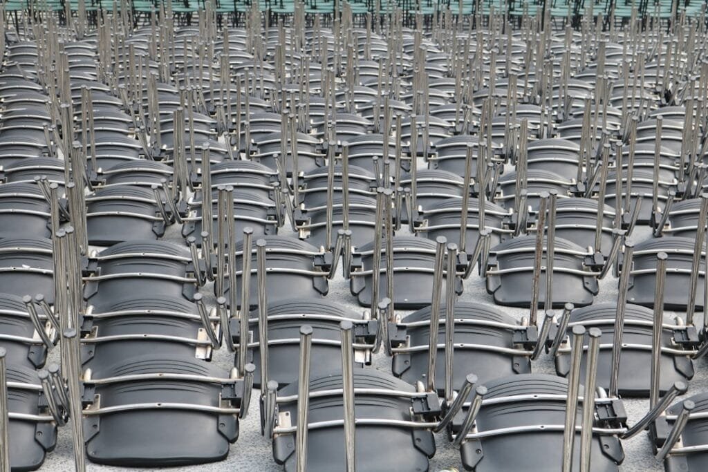 Photo Steel chairs