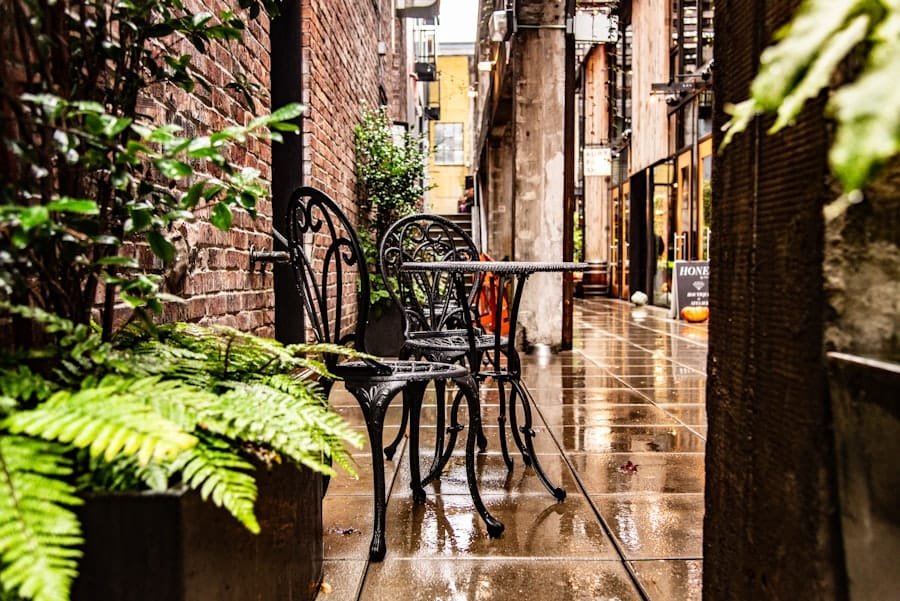 Café patio