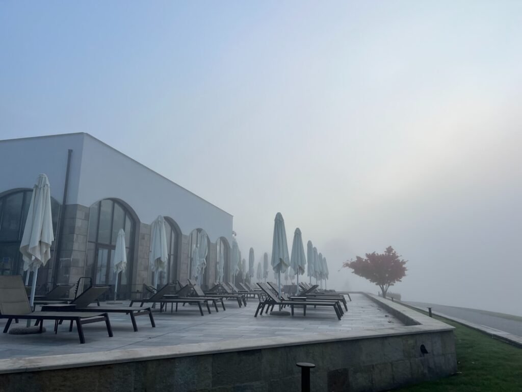 Photo outdoor lounge chair