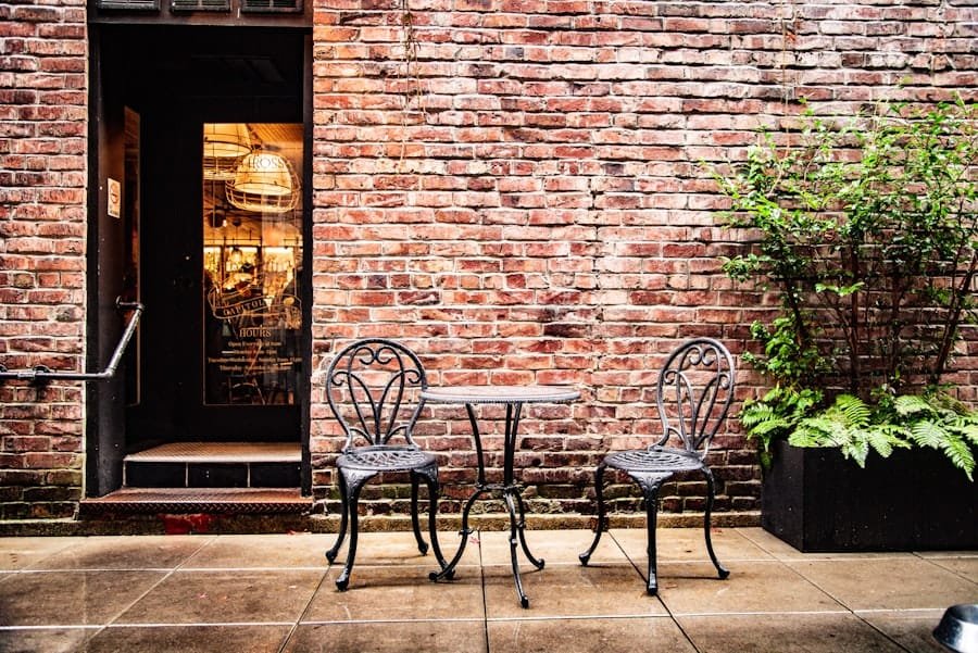 outdoor seating