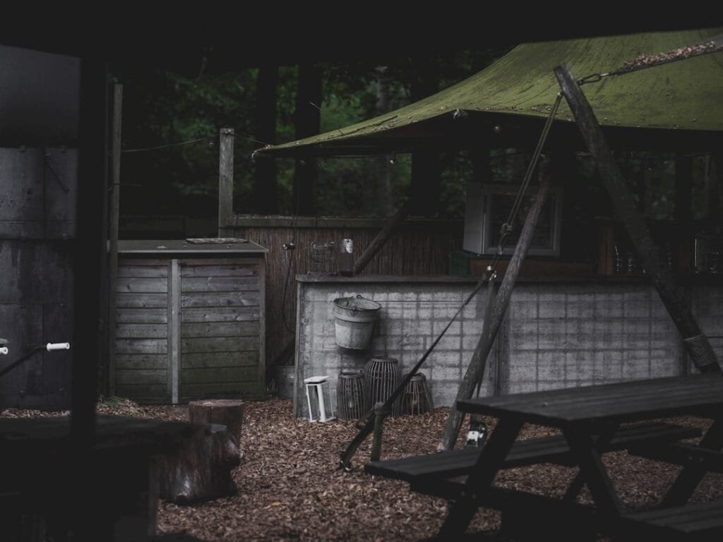 Photo metal garden shed