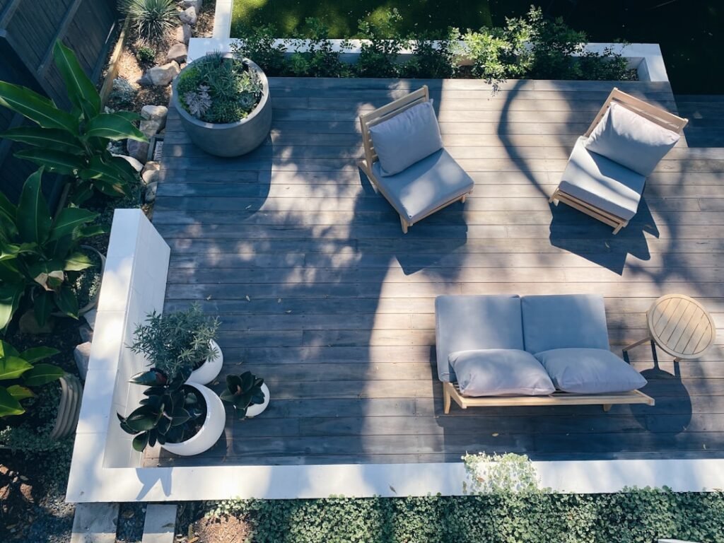 Photo outdoor furniture