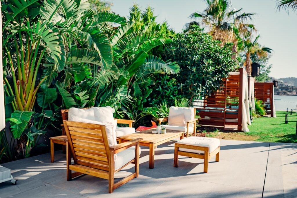 Photo outdoor furniture sale