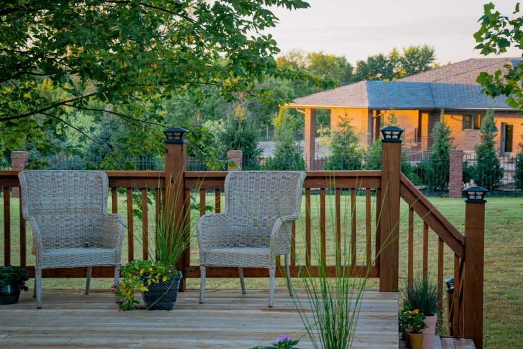 Photo outdoor furniture