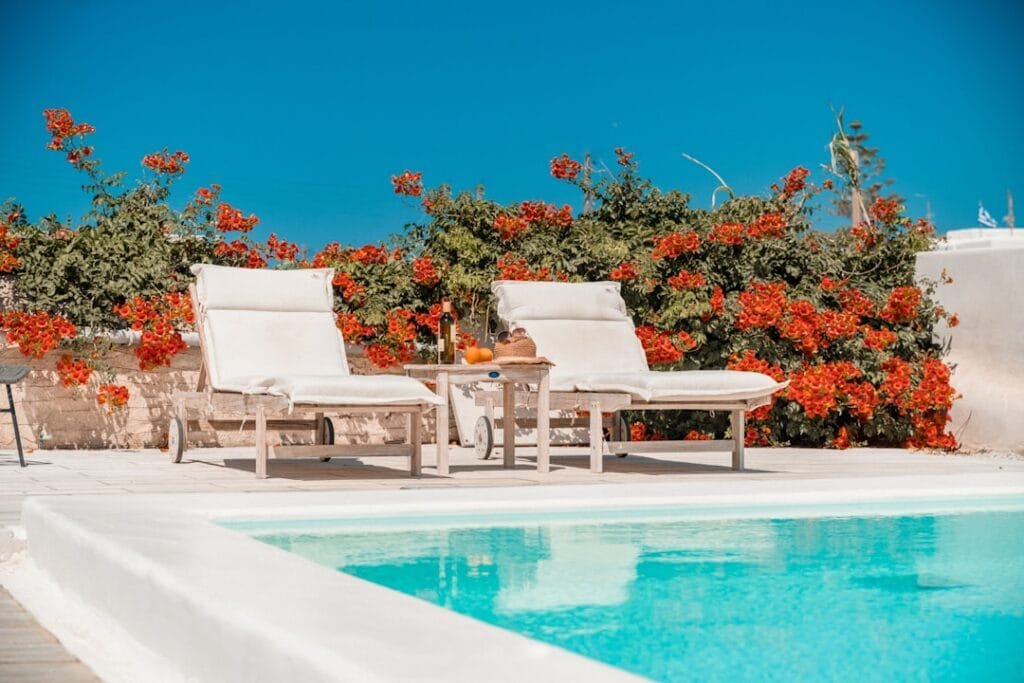 Photo outdoor furniture