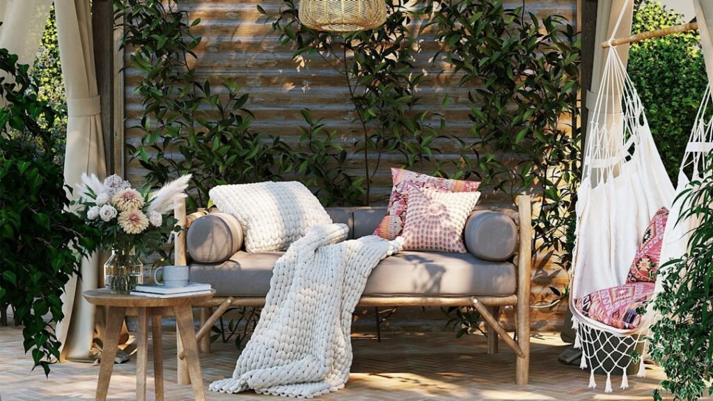 Photo outdoor furniture