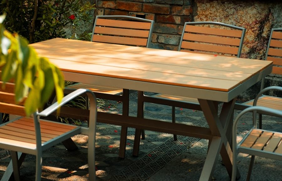Wooden Garden Tables