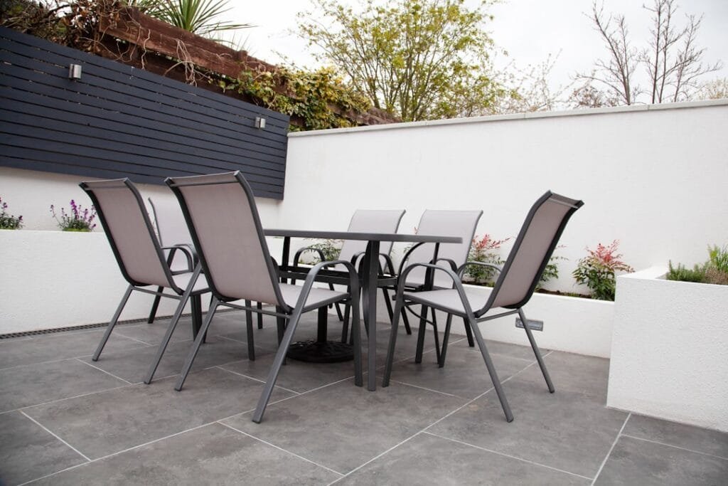 Photo outdoor furniture