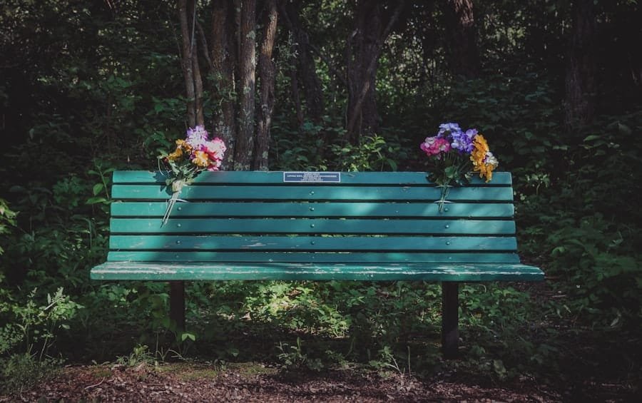 Photo Garden Bench
